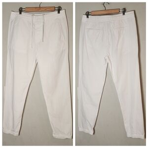Men's White Casual Pants